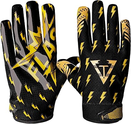 Thunder Football Gloves – High-Performance Receiver Gloves